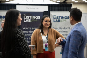 Picture of Jess Lenouvel Networking with Attendees from the Listings Lab Live Event